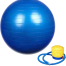 Sports And Fitness Chinese 75cm Plain Yoga Ball Ball with Pumper image