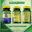 Spring Valley Vitamin D3 Softgels (1000 IU) 100 Softgels image