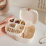 Square Jewelry Box Square Jewelry Case Jewelry Storage Box Jewelry Display Box With Mirror jewelry Box With Mirror image