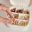 Square Jewelry Box Square Jewelry Case Jewelry Storage Box Jewelry Display Box With Mirror jewelry Box With Mirror image