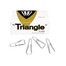 Square Triangle Paper Clip, 625, 25mm, Triangle Shape image