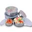 Stainless Steel 5Pcs / (Lot Grain Storage Box) Refrigerator Preservation Lunch Box Home Sealed Fruit Bowls Food Container image