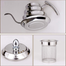 Stainless Steel Coffee Drip Kettle Gooseneck Coffee Tea Pot with Infuser Multicolor image