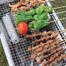 Stainless Steel Combined Charcoal Barbecue BBQ Grill / Stainless Steel Combined Barbecue image