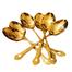 Stainless Steel Golden Curry Spoon 10 Inch 6 Pcs image