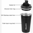 Stainless Steel Leak-Proof Thermos Travel Mug Insulated Flask 510 ml image