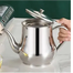 Stainless Steel Oil Strainer Pot Container Jug Storage Can With Filter Cooking Tea Pot 500ml image