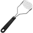 Stainless Steel Potato Masher With Plastic Handle – Heavy Duty Food Press image