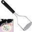 Stainless Steel Potato Masher With Plastic Handle – Heavy Duty Food Press image