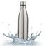 Stainless Steel Silver Colour Water Bottle 500ml image