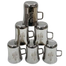 Stainless Steel Tea Cups Set Of 6 Pcs image