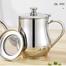 Stainless Steel Teapot With Filter Kitchen Oil Filter Pot Liquid Seasoning Container image