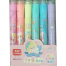 Stamp Highlighters 2-in-1 Pastel Color Marker Pen Cute Stationery Cartoon Highlighters Pack Of 6 Pens For Kids image