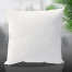 Standard Fiber Cushion, Tissue Fabric, White 16x16 Inch image