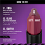 Staze 9to9 Love Tri-Angle 3 In 1 Lipstick (04 Nude Orchid) 3.8g image