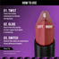 Staze 9to9 Love Tri-Angle 3 In 1 Lipstick (01 Brick Pink) 3.8g image