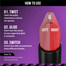 Staze 9to9 Love Tri-Angle 3 In 1 Lipstick (02 Scarlet Whisper) 3.8g image