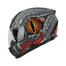 Steelbird Mamba Grey And Red (Inner Sun Shield And High-End Interior) image