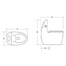 Stella Veronica High Commode White image