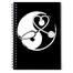 Stethoscope 1 - Spiral Notebook [120 Pages] [Black Cover] image