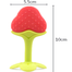 Strawberry Baby Silicone Hand Teether/Pacifiers CN -1pcs image