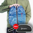 Stripelnc Mini Travel Backpack - Muted Blue image