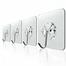 Strong Hanger For Kitchen Bathroom Holder Accessories Glue Hook - 4 Pcs image