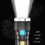 Strong Light Flashlight Camping Torch Rechargeable Multifunctional Portable Hand Lantern with 4 Lamp Beads and COB Side Light image
