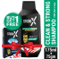 Studio X Clean And Strong Shampoo For Men 355ml (50ml Facewash Free) image