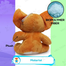 Stuffed Plush Cartoon Mouse Plush Dolls Toys for Toddler image