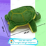 Stuffed Plush Cartoon Tortoise Plush Dolls Toys for Toddler image