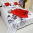 Stylish New Design Bed Sheets for Home Decor(7.5 feet × 8 feet) - Multicolor image