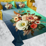 Stylish New Design Bed Sheets for Home Decor (7.5 feet × 8 feet) image