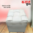 Stylish White Square Foam Stool image