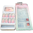 Sugar Glitter Nails Oval Nails Square Shape 12 Pcs image