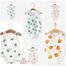 Summer Soft 100Parcen Cotton Baby Short Sleeve Romper (Any Color-Desing) image