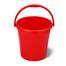 Super Bucket Plastic Handle Red - 8 Liters image