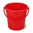 Super Bucket Plastic Handle Red - 8 Liters image