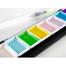 Superior Water colour Cake Paint 8 Metallic, Pearl and Pigmented Color Box With 1pc Water brush Pen for Professional image