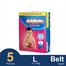 Supermom Belt System Baby Belt Diaper (L Size) (9-14kg) (5pcs) image