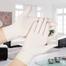 Surgical Hand Gloves White Color (50 Pairs -1 Box) image
