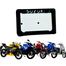 Suzuki Branded Metal Digital Box Type Registration Number Plate Holder Black 1Pcs image