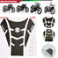 Suzuki Tank Pad Sticker For Motorcycle Self Adhesive Emblem And Waterproof 1 Piece image