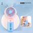 Sweet Cartoon Mini Fan USB Rechargeable Handheld Fan for Kids and Travel Use (Multicolor) image