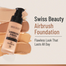 Swiss Beauty Airbrush Finish Full Coverage Foundation - 30 ml (Nude Beige) image