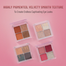 Swiss Beauty Lustre Eyeshadow Palette Rose N Petals 01 image