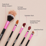 Swiss Beauty Makeup Brush Purple image