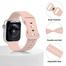 T55 SmartWatch With Dual Straps – Pink Color image