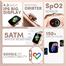 T55 SmartWatch With Dual Straps – Pink Color image