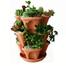 TEL Vertical Gardening Flower tub 3 Pcs Set Brown - 861452 image